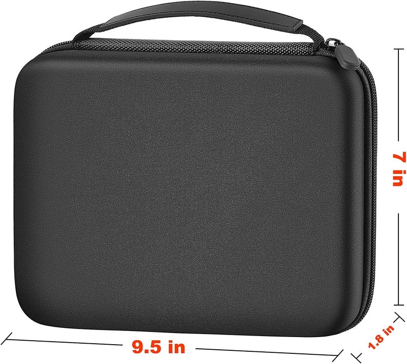 GWCASE Case Compatible with Glocusent/for Vekkia/for LITOM/for LEDGLE/for TAKKUI LED Neck Reading Light Book Light for Reading in Bed. Storage Carrying Holder Fits for USB Cable (Box Only)-Black - Image 5